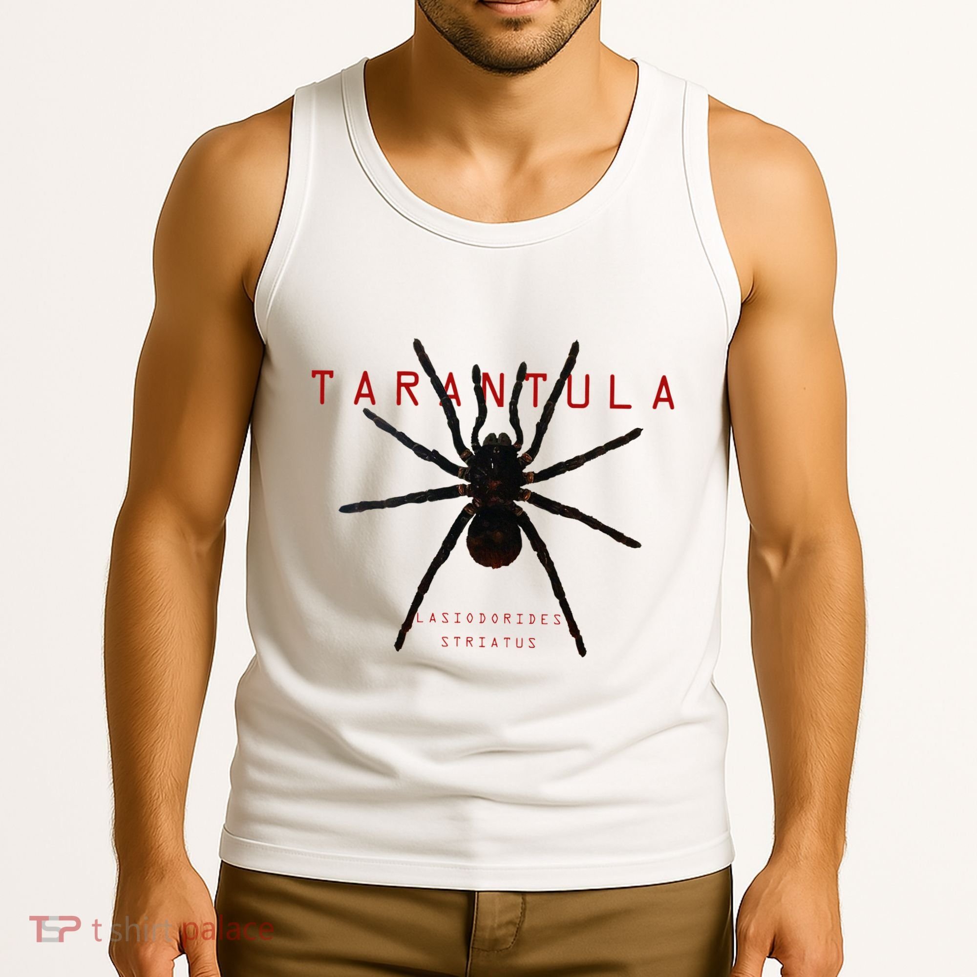 Creepy Real Taxidermy Tarantula Spider Tank Top