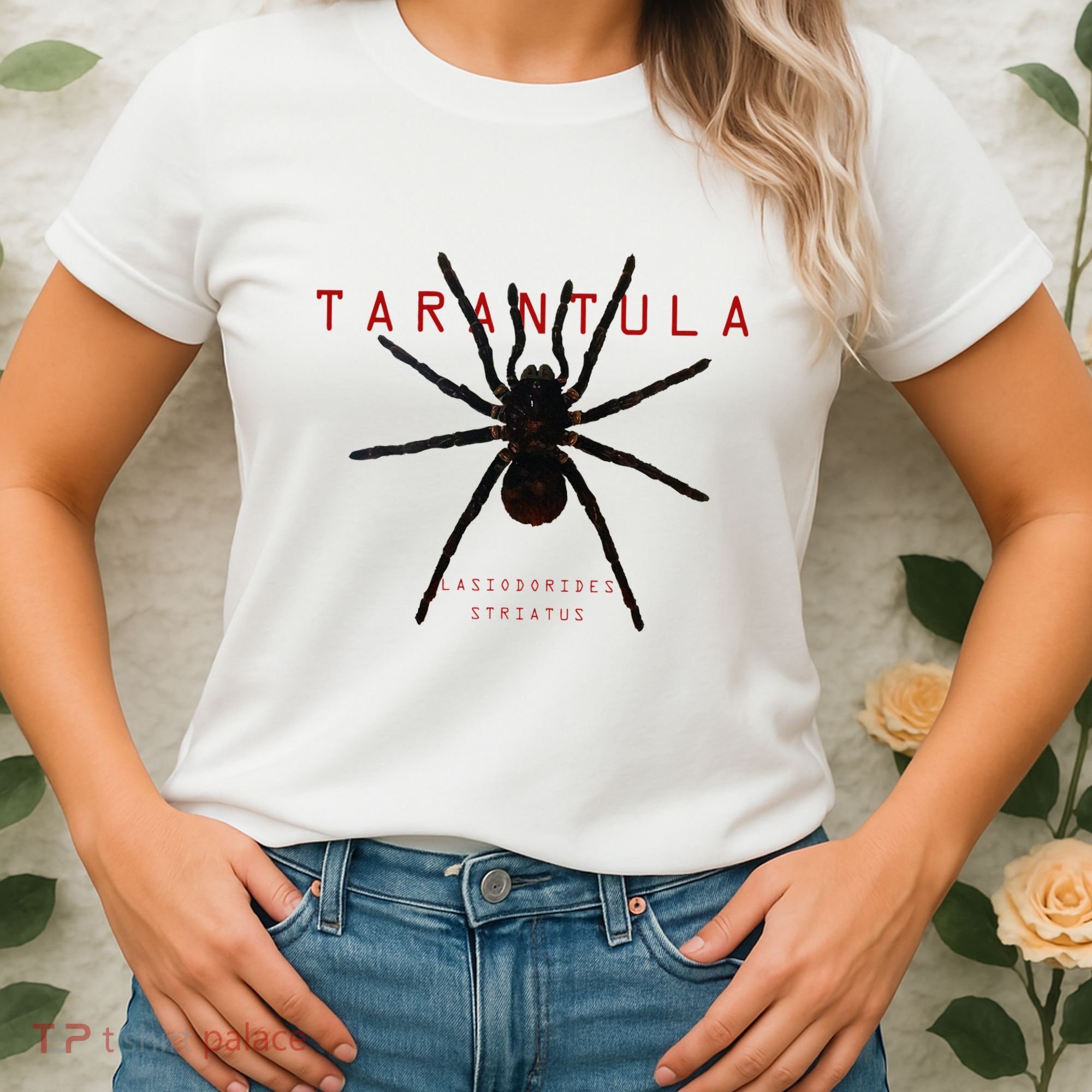 Creepy Real Taxidermy Tarantula Spider Women's T-Shirt