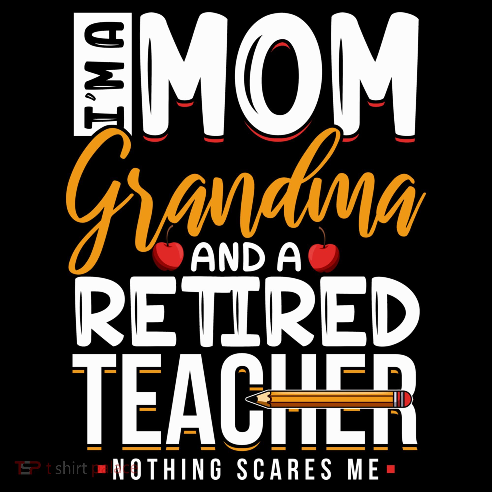 Cute Retired Teacher Full Time Grandma Teachers Cool Gift Coffee Mug
