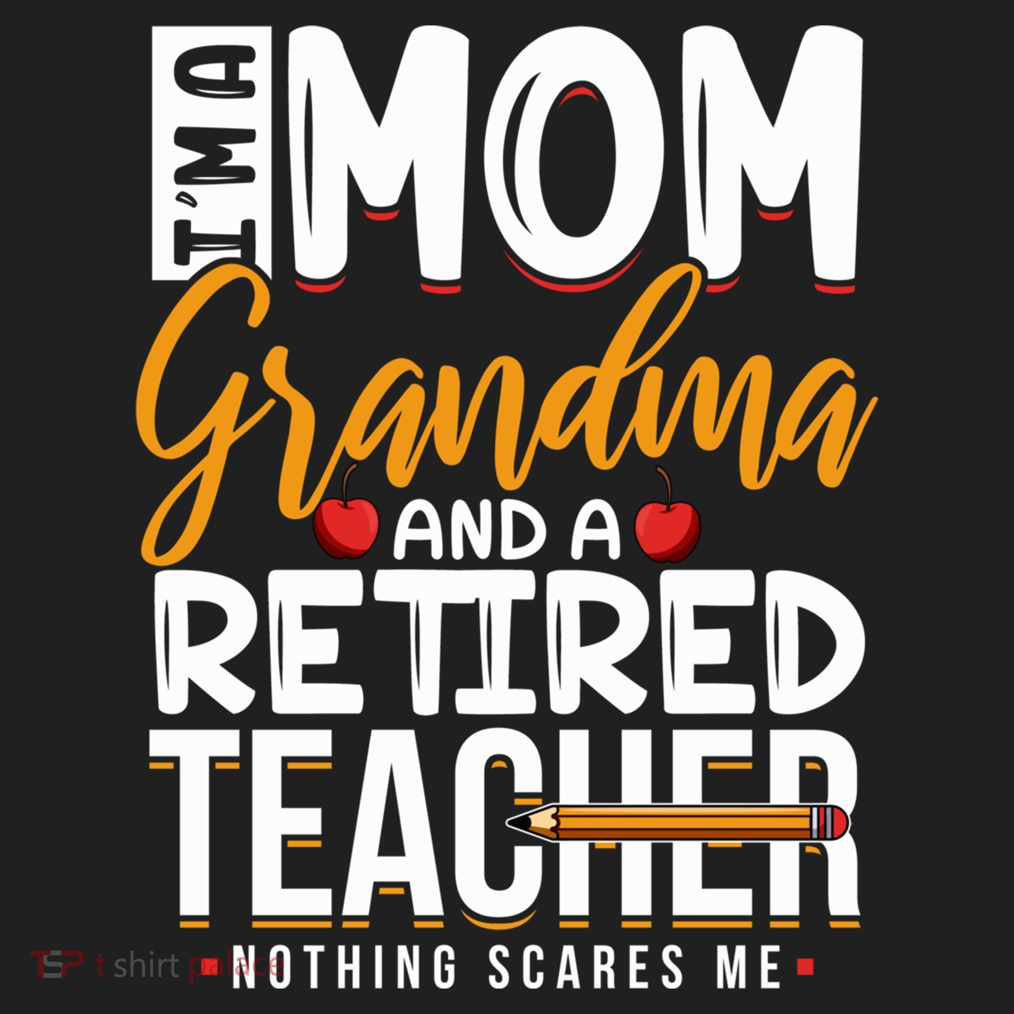 Cute Retired Teacher Full Time Grandma Teachers Cool Gift Beanie