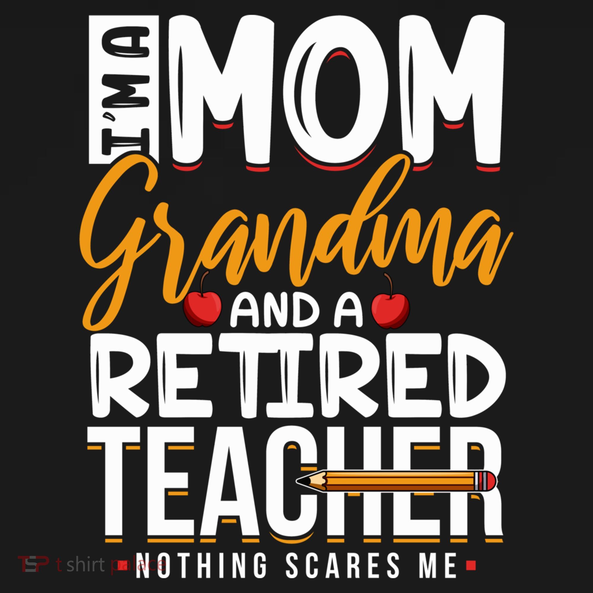 Cute Retired Teacher Full Time Grandma Teachers Cool Gift Women's Hoodie
