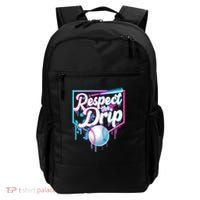 Cool Respect the Drip Icecream Baseball Fan Backpack thumb 0