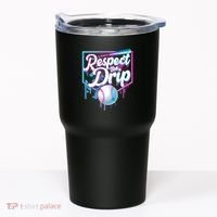 Cool Respect the Drip Icecream Baseball Fan Tumbler thumb 0