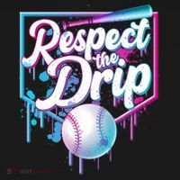Cool Respect the Drip Icecream Baseball Fan Ornament thumb 1