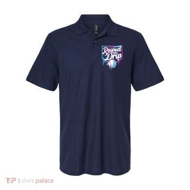Cool Respect the Drip Icecream Baseball Fan Polo