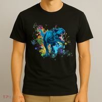 Colorful Retro T Rex Dinosaur Gear For Men, Women T-Shirt thumb 3