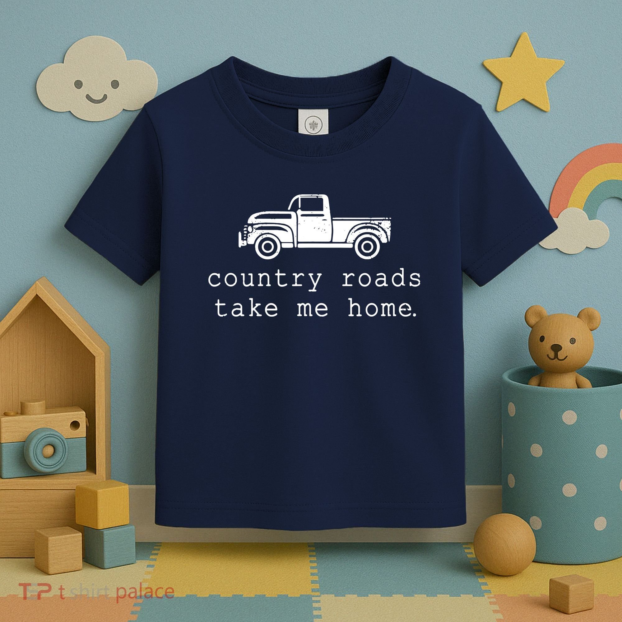 Country Roads Take Me Home Toddler T-Shirt