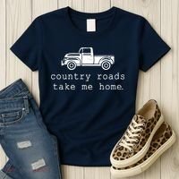 Country Roads Take Me Home Women's T-Shirt thumb 3