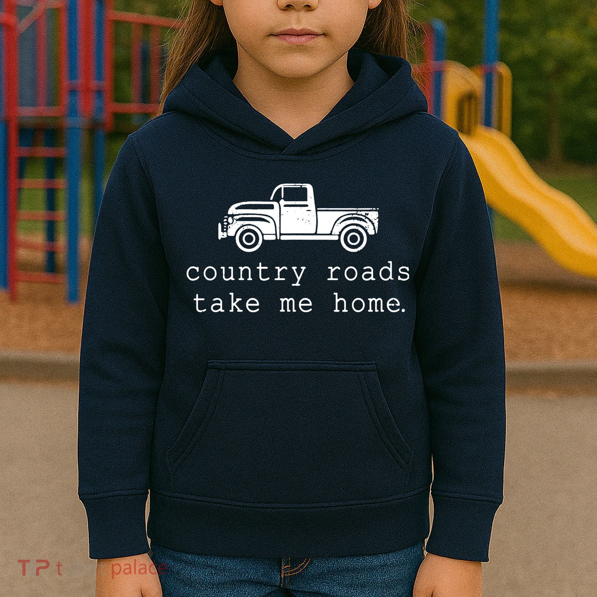 Country Roads Take Me Home Kids Hoodie