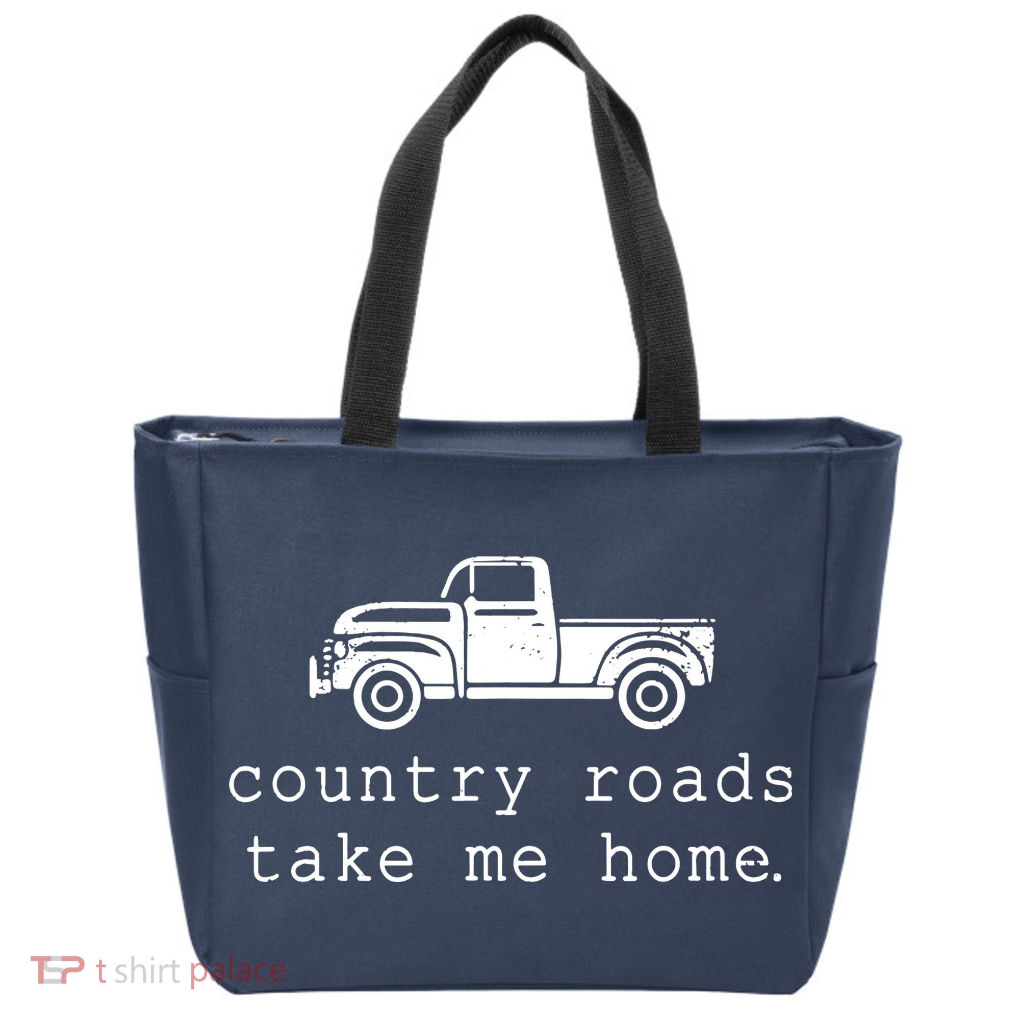 Country Roads Take Me Home Tote Bag