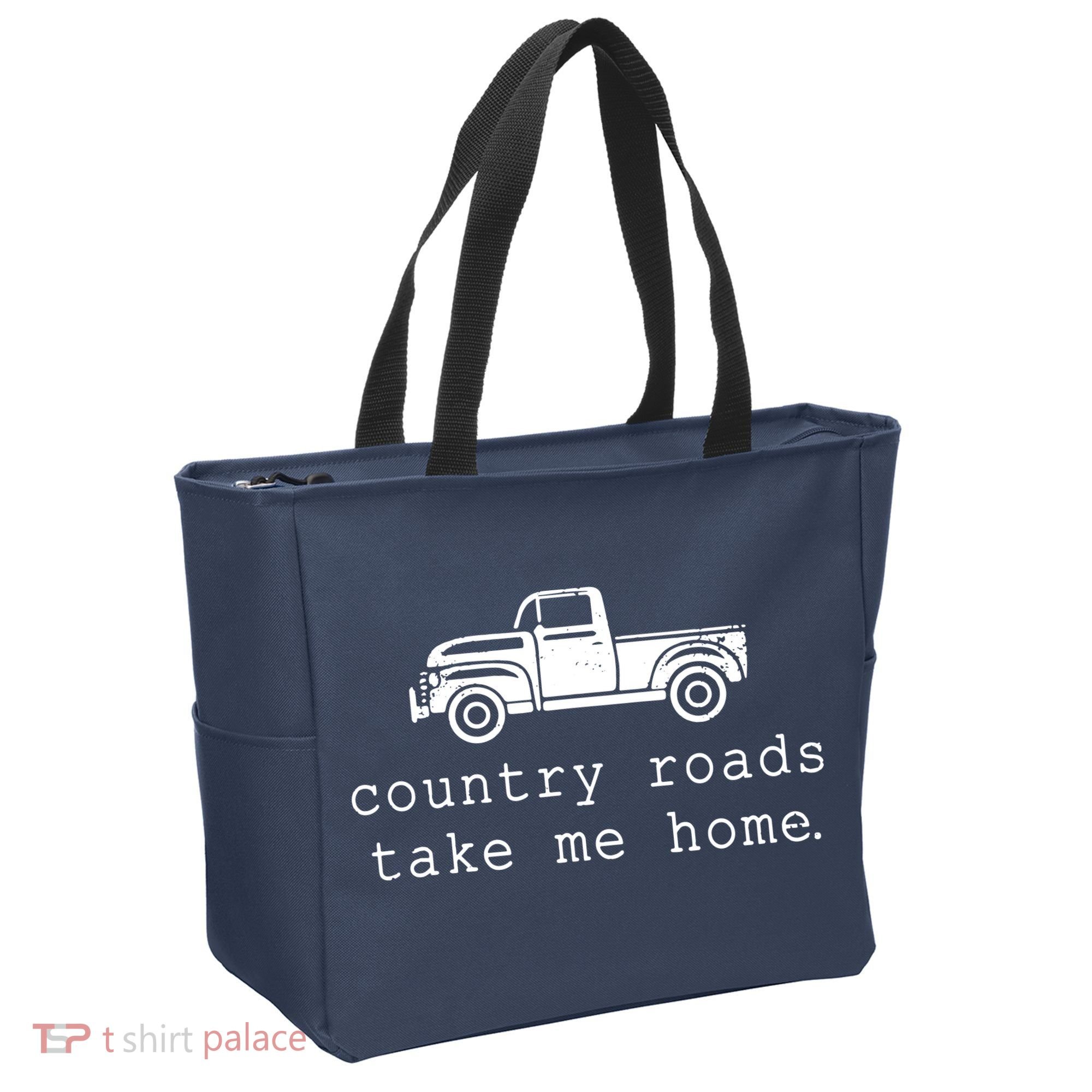 Country Roads Take Me Home Tote Bag