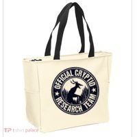 Cryptid Research Team Wendigo Retro Cryptozoology Tote Bag thumb 2