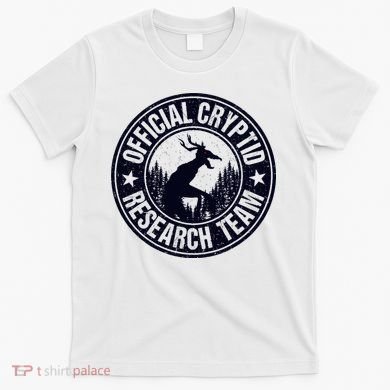 Cryptid Research Team Wendigo Retro Cryptozoology T-Shirt