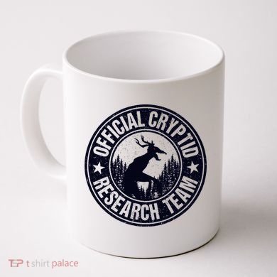 Cryptid Research Team Wendigo Retro Cryptozoology Coffee Mug