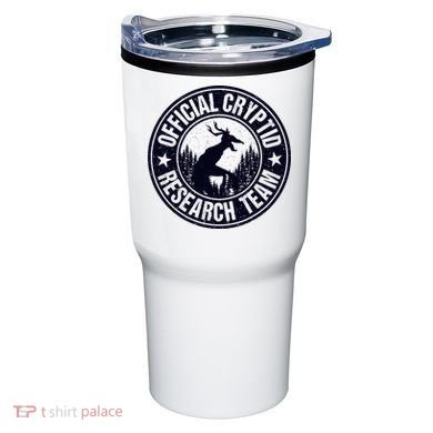 Cryptid Research Team Wendigo Retro Cryptozoology Tumbler