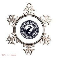 Cryptid Research Team Wendigo Retro Cryptozoology Ornament thumb 0