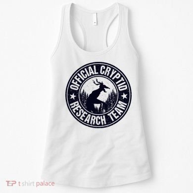 Cryptid Research Team Wendigo Retro Cryptozoology Women's Tank Top
