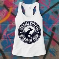 Cryptid Research Team Wendigo Retro Cryptozoology Women's Tank Top thumb 3