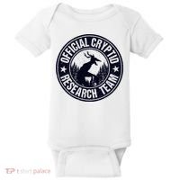 Cryptid Research Team Wendigo Retro Cryptozoology Baby Bodysuit thumb 0