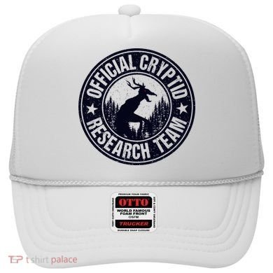 Cryptid Research Team Wendigo Retro Cryptozoology Hat
