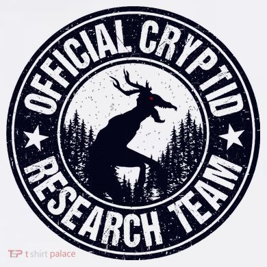 Cryptid Research Team Wendigo Retro Cryptozoology Tall Hoodie