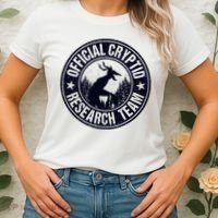 Cryptid Research Team Wendigo Retro Cryptozoology Women's T-Shirt thumb 2