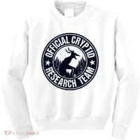 Cryptid Research Team Wendigo Retro Cryptozoology Kids Sweatshirt thumb 0