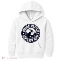 Cryptid Research Team Wendigo Retro Cryptozoology Kids Hoodie thumb 0
