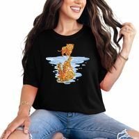 Cat Reflecting Tiger Comfort Colors T-Shirt thumb 0