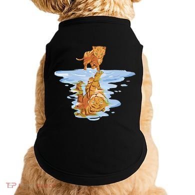 Cat Reflecting Tiger Doggie Tank