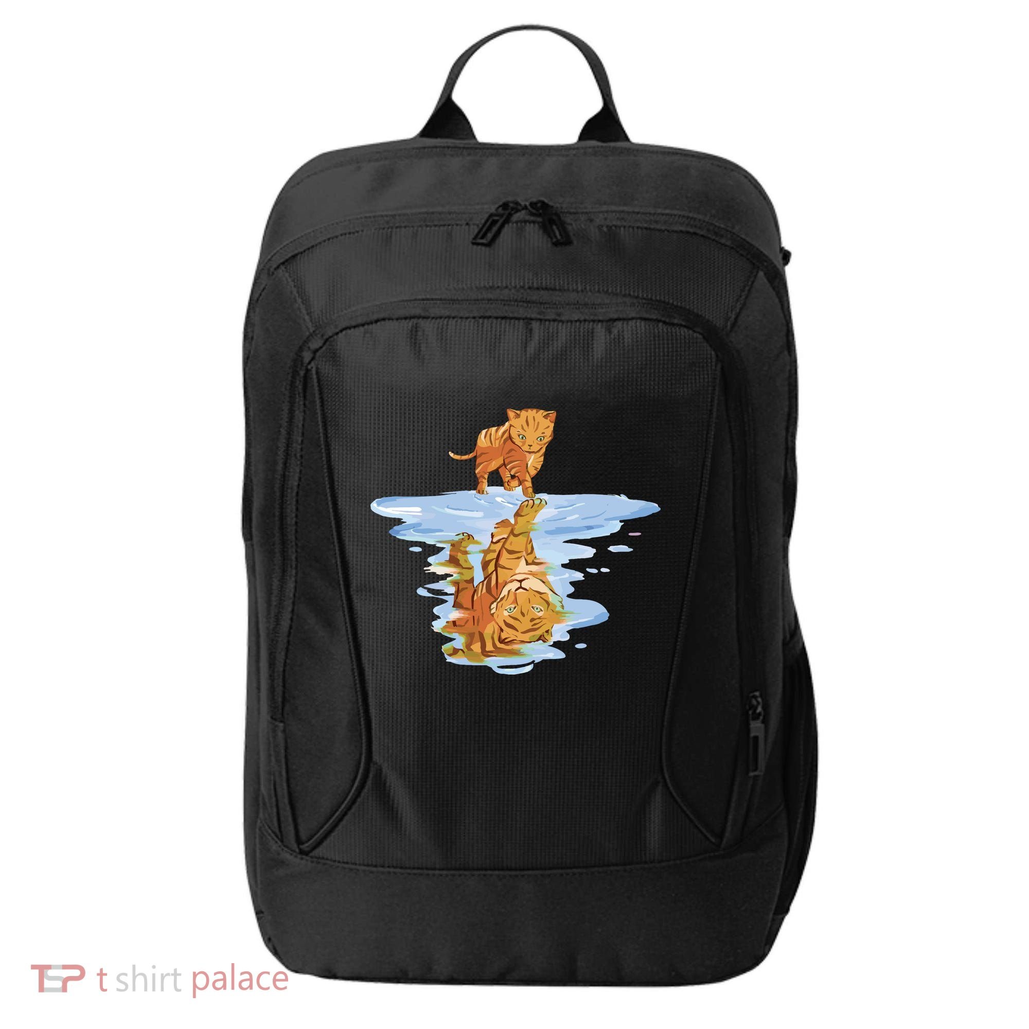 Cat Reflecting Tiger City Backpack