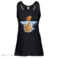 Cat Reflecting Tiger Ladies Essential Flowy Tank thumb 0