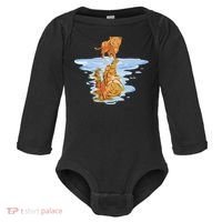 Cat Reflecting Tiger Baby Long Sleeve Bodysuit thumb 0