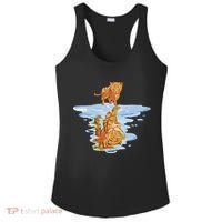 Cat Reflecting Tiger Ladies PosiCharge Competitor Racerback Tank thumb 0