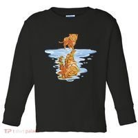 Cat Reflecting Tiger Toddler Long Sleeve Shirt thumb 0