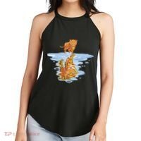 Cat Reflecting Tiger Women's Perfect Tri Rocker Tank thumb 2