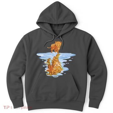 Cat Reflecting Tiger Hoodie