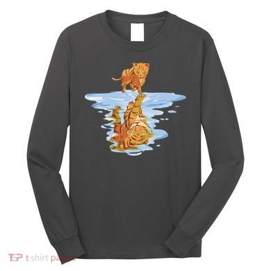 Cat Reflecting Tiger Long Sleeve Shirt