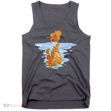Cat Reflecting Tiger Tank Top