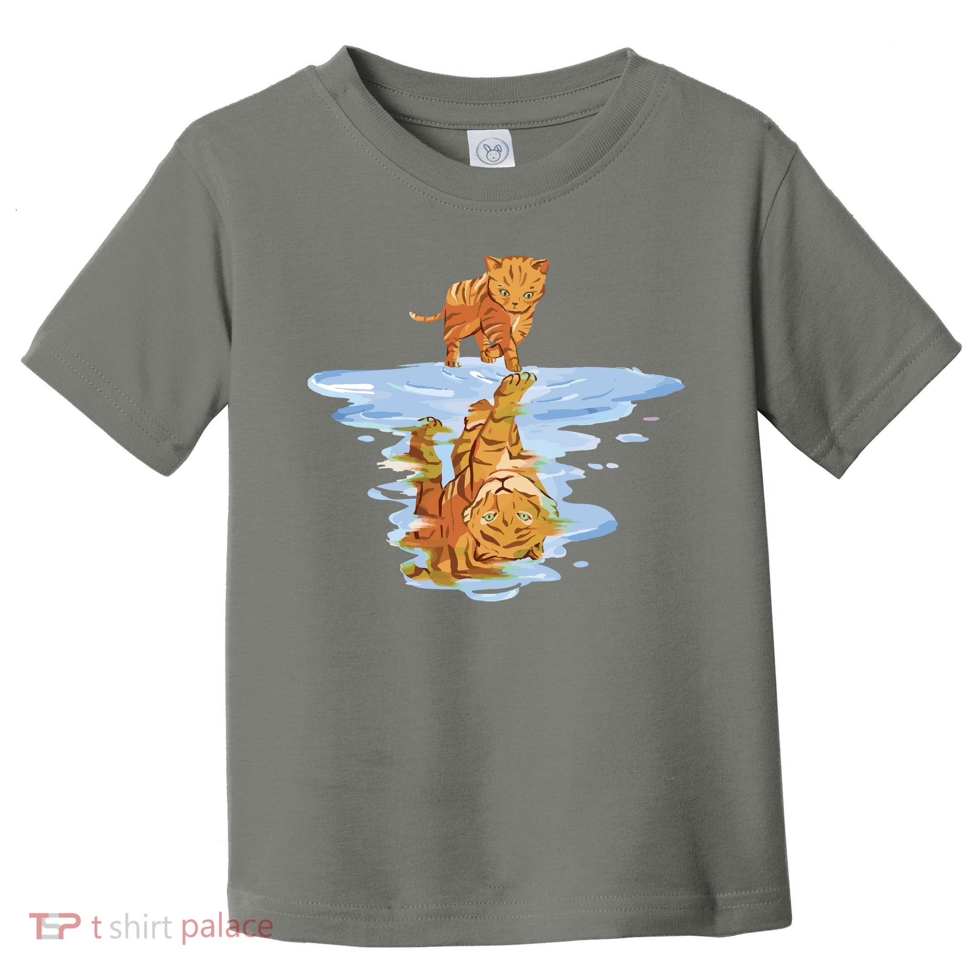 Cat Reflecting Tiger Toddler T-Shirt