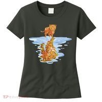 Cat Reflecting Tiger Women's T-Shirt thumb 0