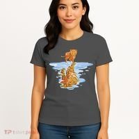 Cat Reflecting Tiger Women's T-Shirt thumb 4
