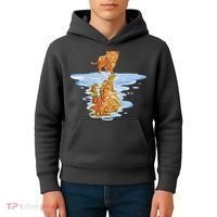 Cat Reflecting Tiger Kids Hoodie thumb 4
