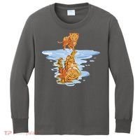 Cat Reflecting Tiger Kids Long Sleeve Shirt thumb 0