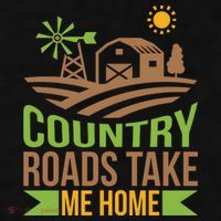 Country Roads Take Me Home Ladies PosiCharge Tri-Blend Wicking Tank thumb 2