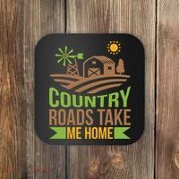 Country Roads Take Me Home Coaster thumb 0
