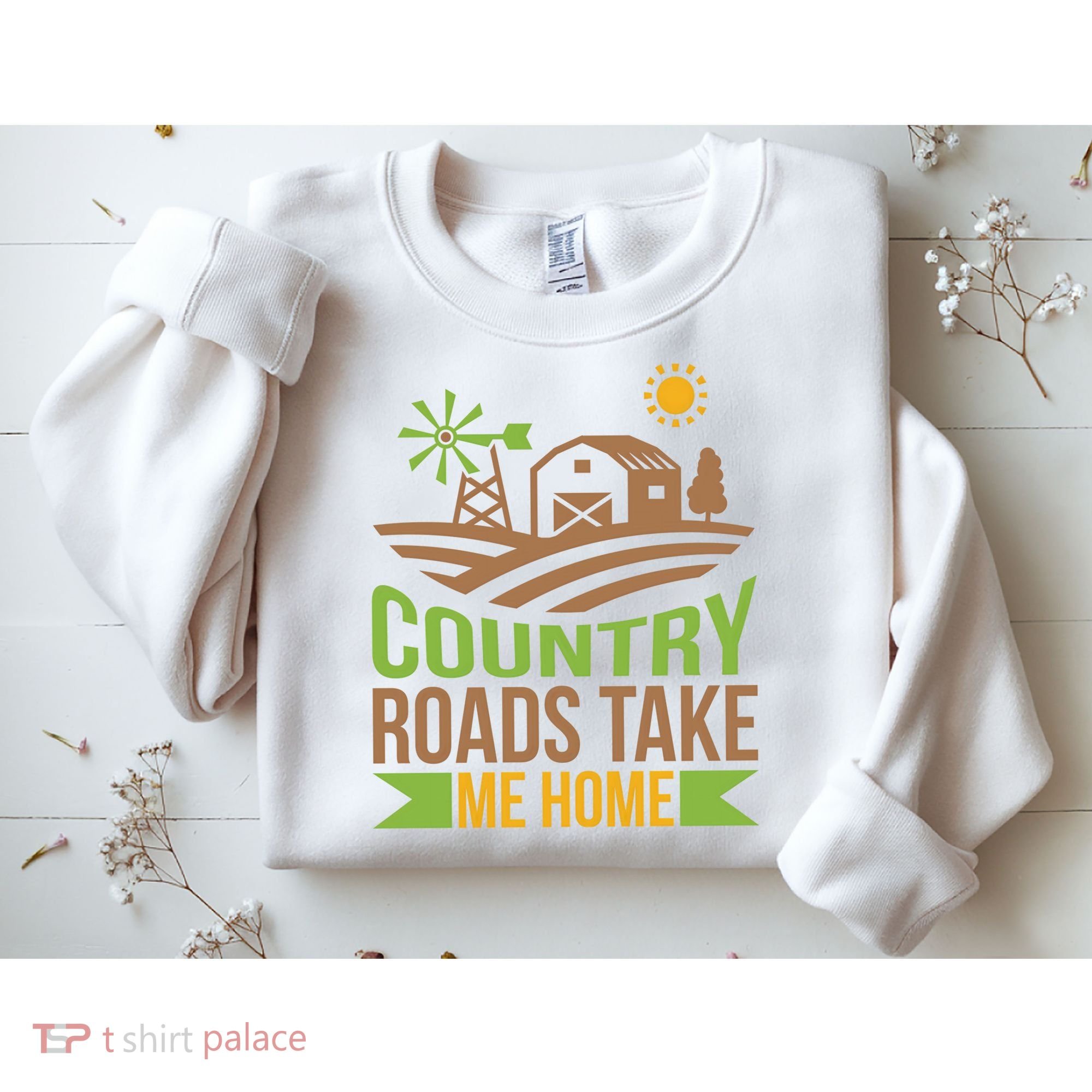 Country Roads Take Me Home Sweatshirt