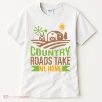 Country Roads Take Me Home Tall T-Shirt thumb 0