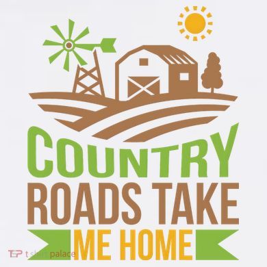 Country Roads Take Me Home Tank Top