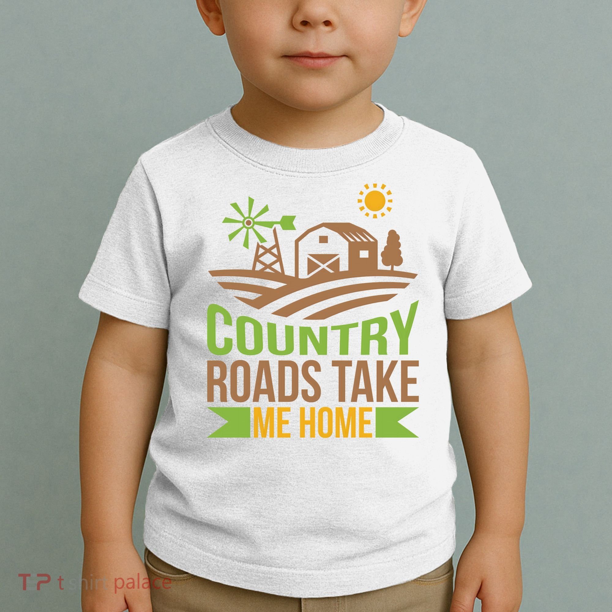 Country Roads Take Me Home Toddler T-Shirt